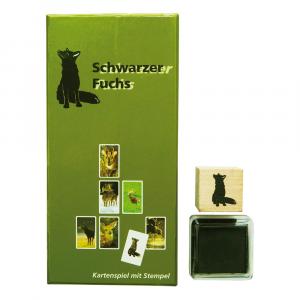 Kartenspiel Schwarzer Fuchs, Grün/Schwarz