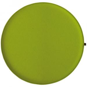 Filz Kissen Rund, Grün/Hellgrau, Ø 40 cm